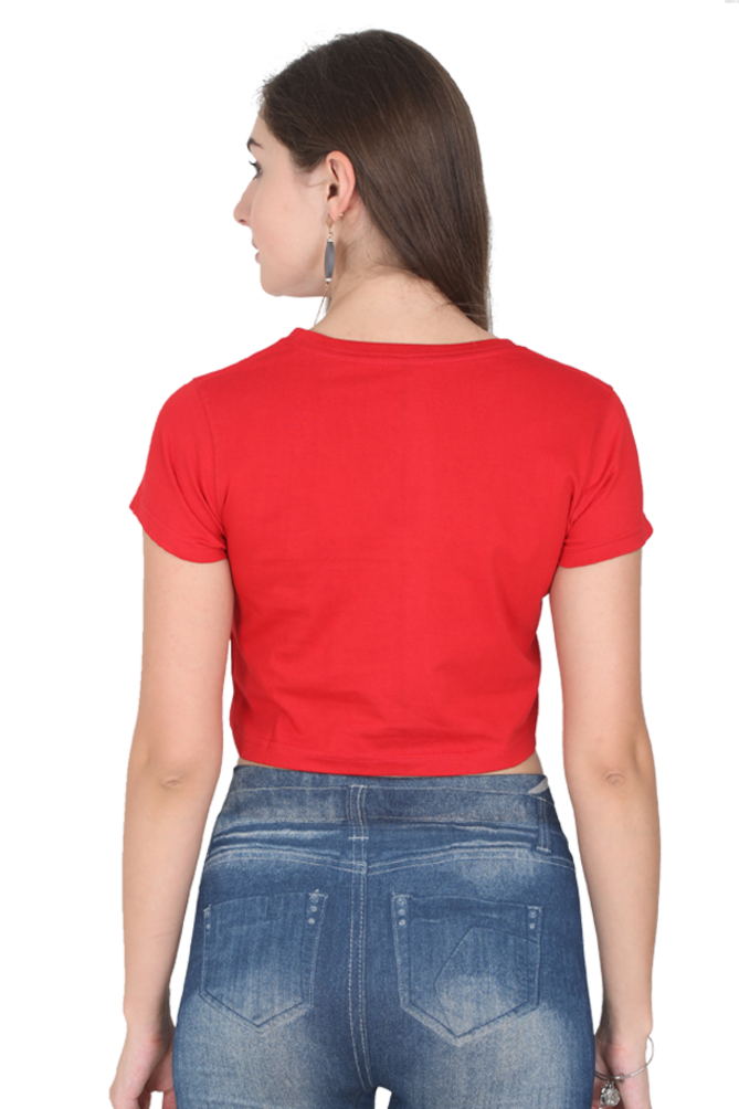 Sibling Saga Women's Crop Top - Red