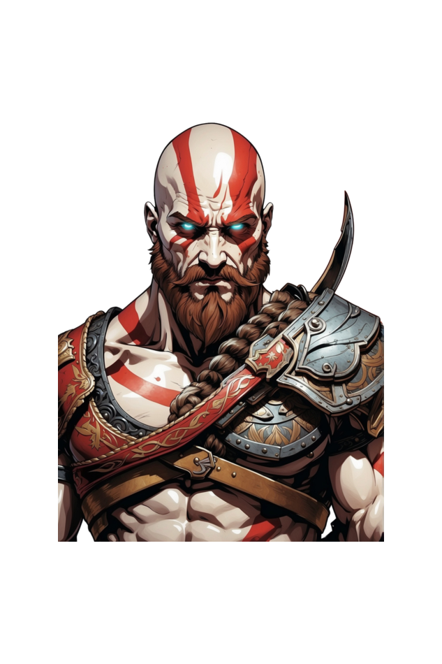 Warrior's Fury: God of War Tribute T-shirt