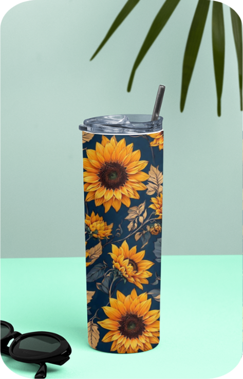 Sunflower Glow Tumbler