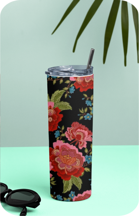 Blossom Noir Tumbler