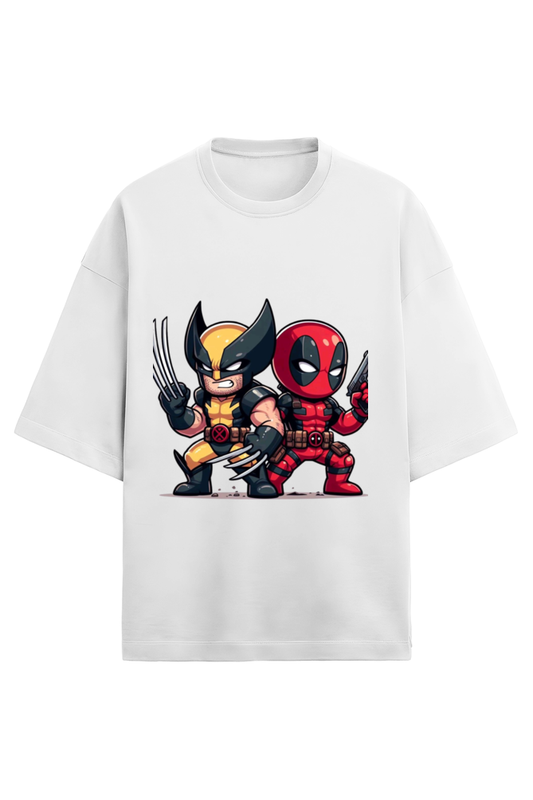 Deadpool & Wolverine "Snikt & Chimichangas" Tee