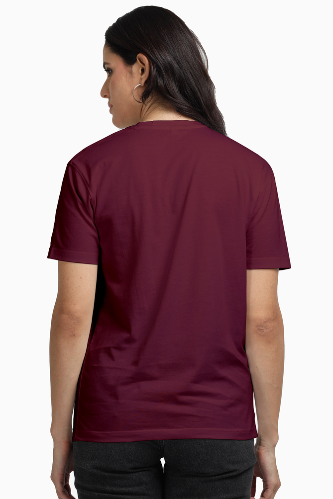 Slayer Chic: Women's Demon Slayer Tee – Maroon