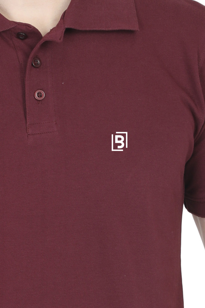 Essential Elegance: The Classic Polo T-Shirt - Maroon