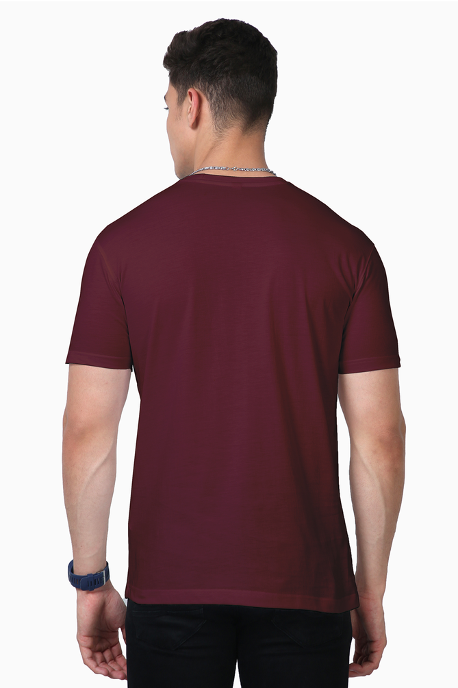 Slayer Chic: Men’s Demon Slayer Tee – Maroon