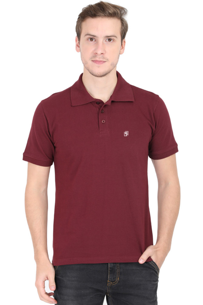 Essential Elegance: The Classic Polo T-Shirt - Maroon