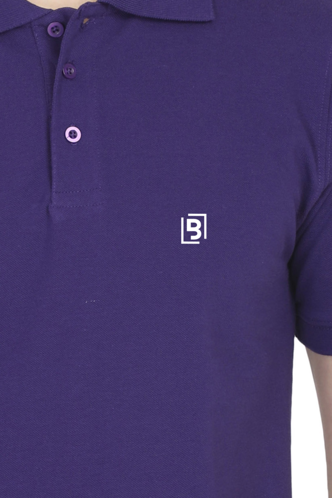 Essential Elegance: The Classic Polo T-Shirt - Purple