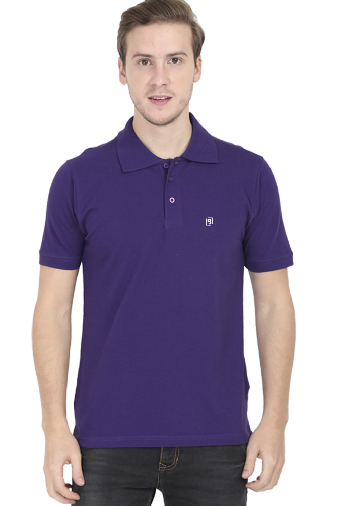 Essential Elegance: The Classic Polo T-Shirt - Purple