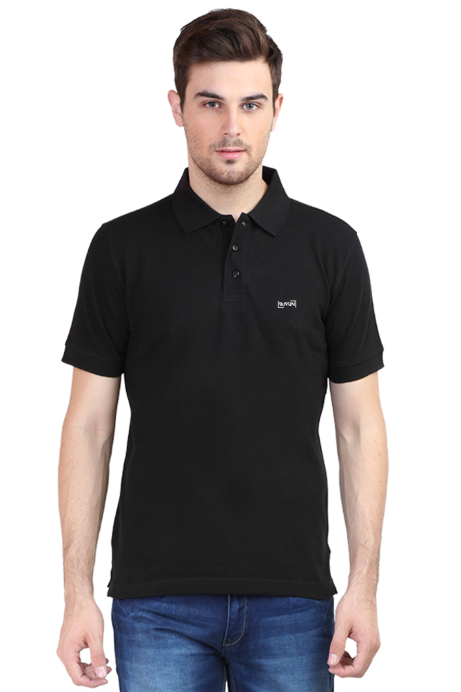 Essential Elegance: The Classic Polo T-Shirt - Black