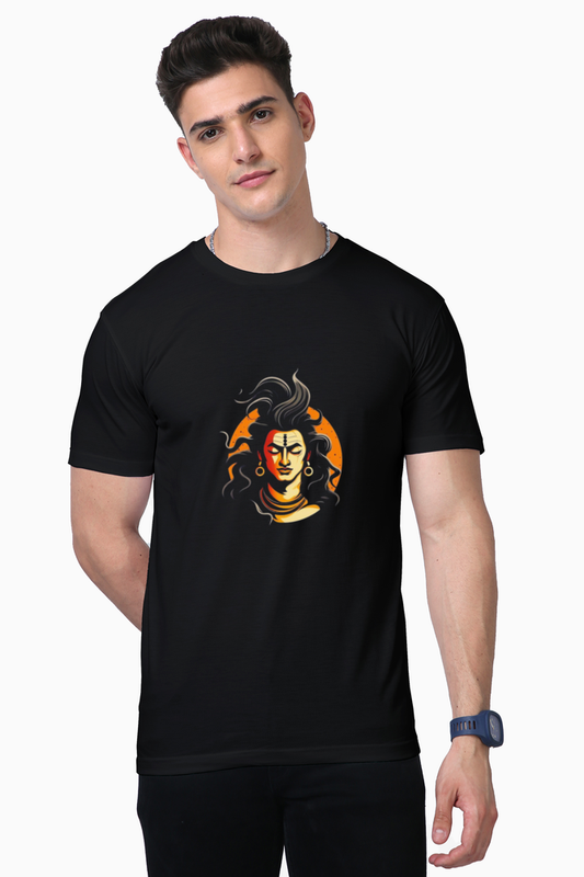 Shiva's Embrace Unisex Cotton T-Shirt