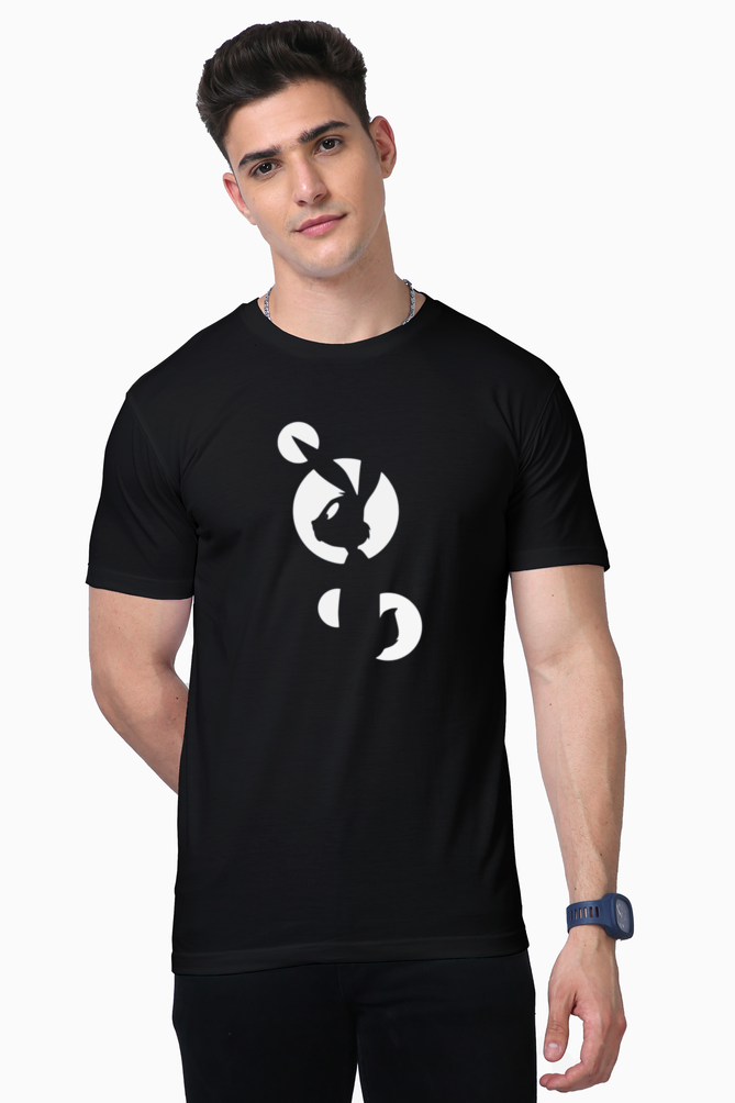 Men's Tee: The Bugs Bunny Banter - Black