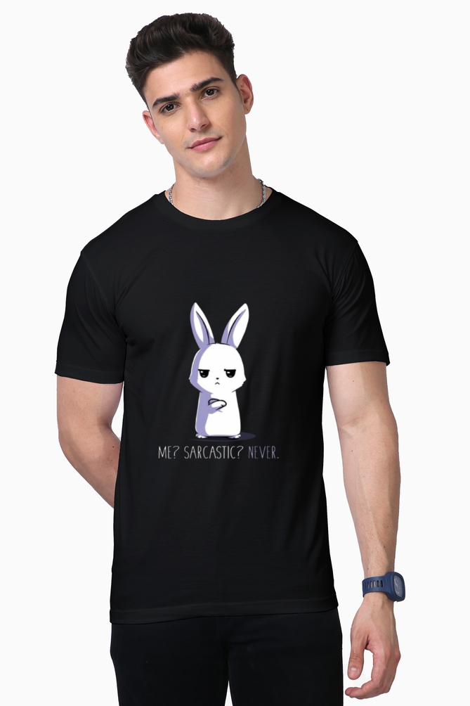 Sarcastic Bunny Unisex Cotton T-Shirt