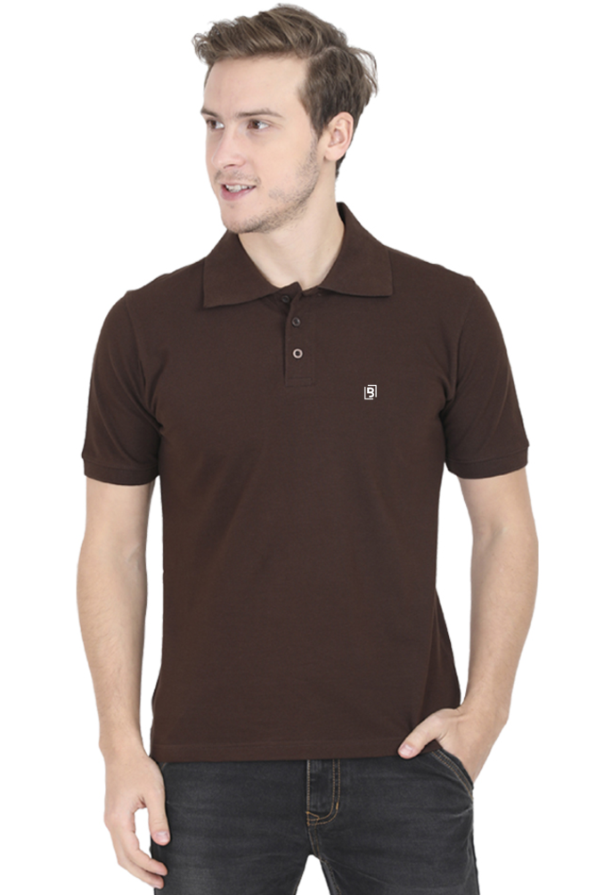 Essential Elegance: The Classic Polo T-Shirt - Coffee Brow