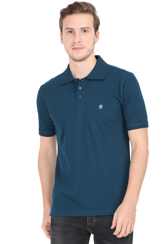 Essential Elegance: The Classic Polo T-Shirt - Petrol Blue