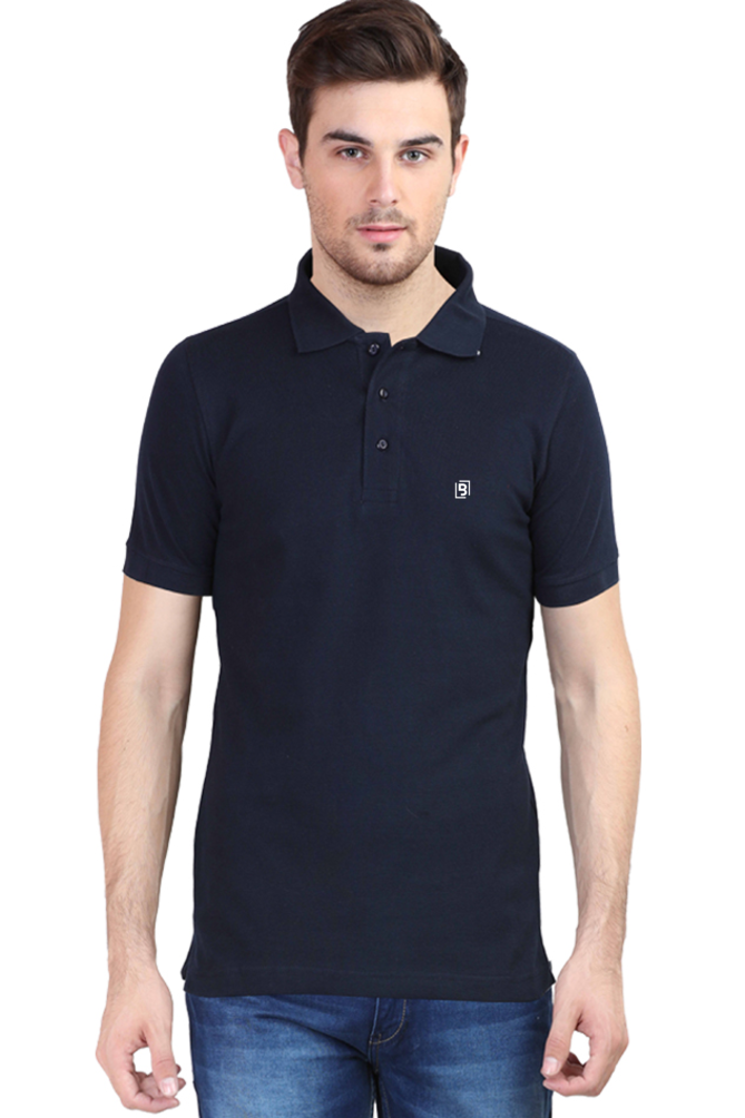 Essential Elegance: The Classic Polo T-Shirt - Navy Blue