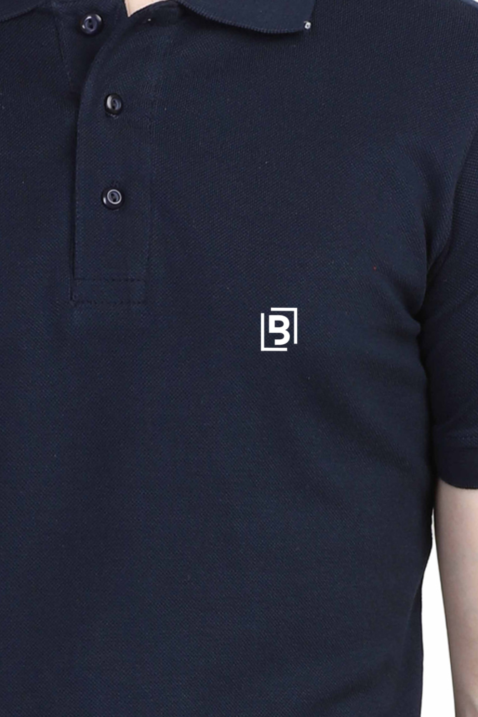 Essential Elegance: The Classic Polo T-Shirt - Navy Blue