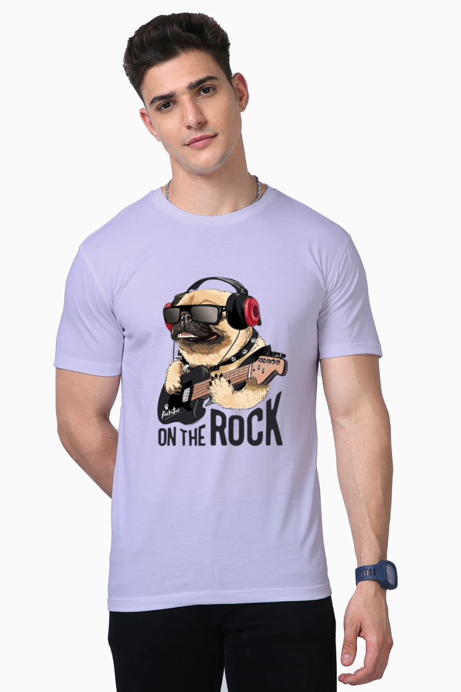 Pug Power Chords Unisex Cotton T-Shirt