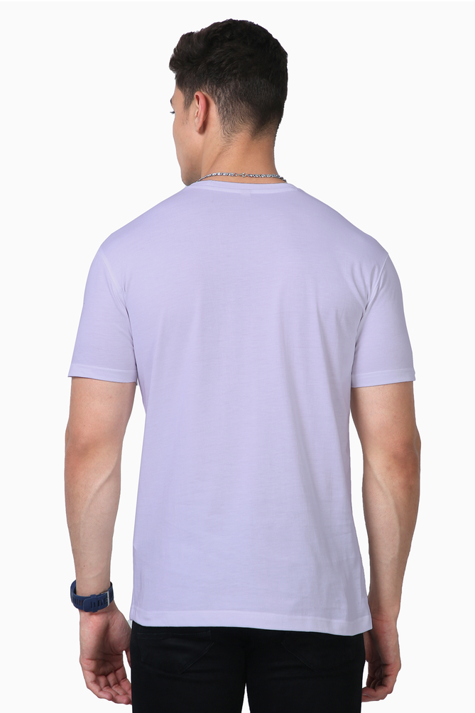 Slayer Chic: Men’s Demon Slayer Tee – Lavender