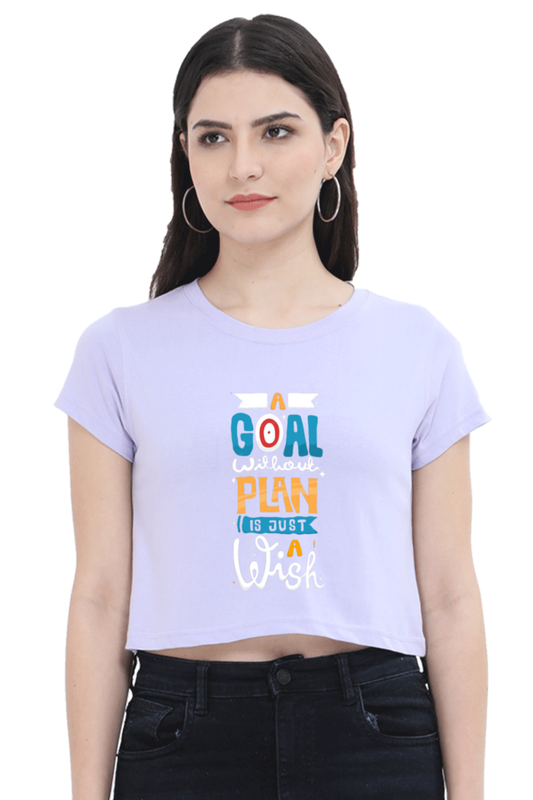 Dreamer's Delight Crop Top – Lavender