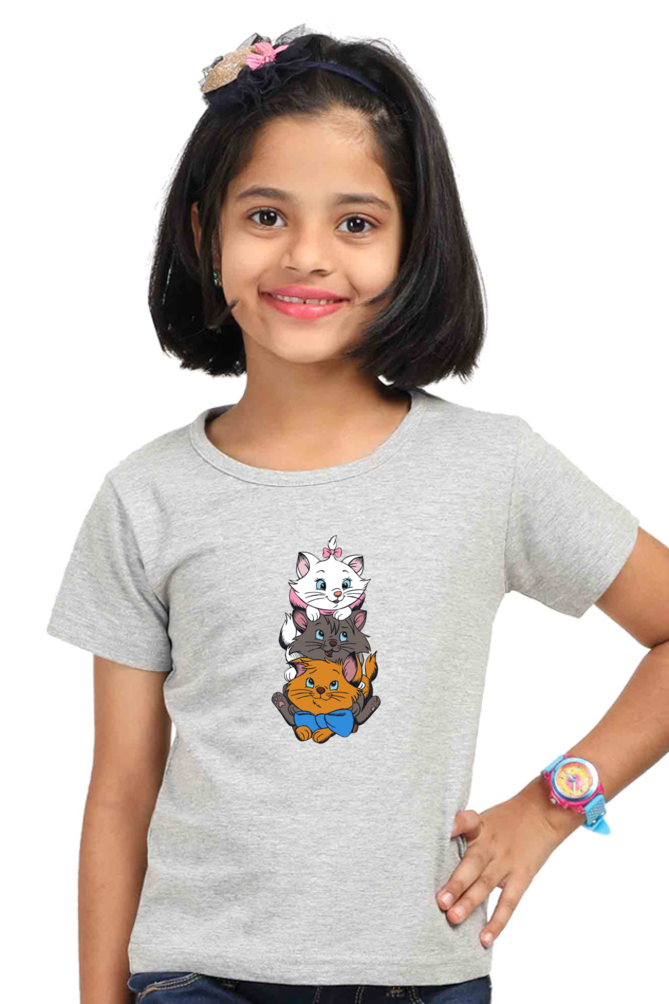 Kitten Trio Girls Tee