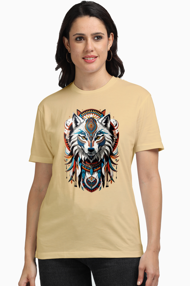 Wanderlust Wolf: Women's Chromatic Charm Tee