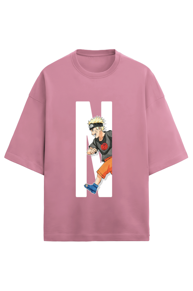 Oversized Tee Unisex: The Ninja Nook Edition- Flamingo