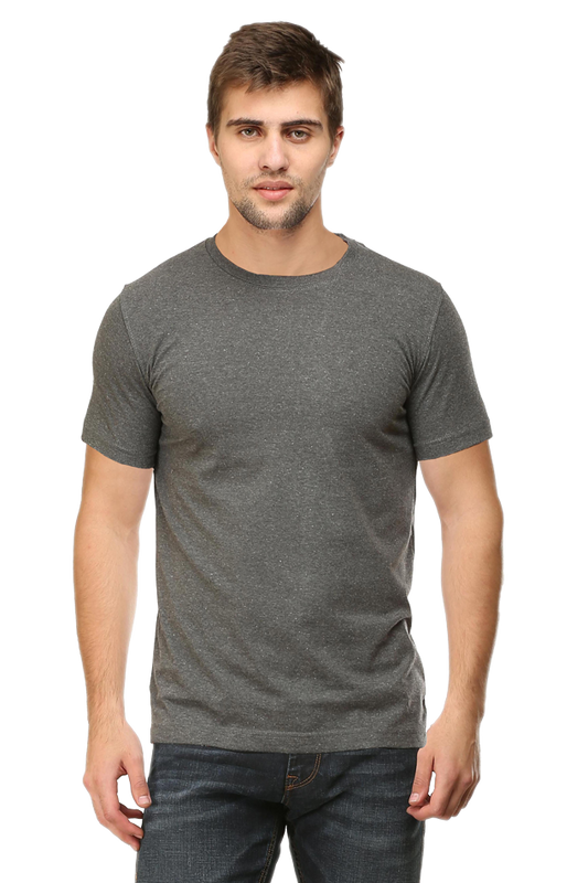 The Essential Tee - Charcoal Melange