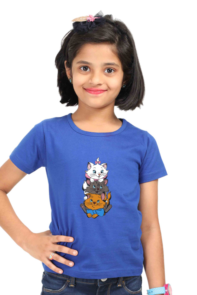 Kitten Trio Girls Tee