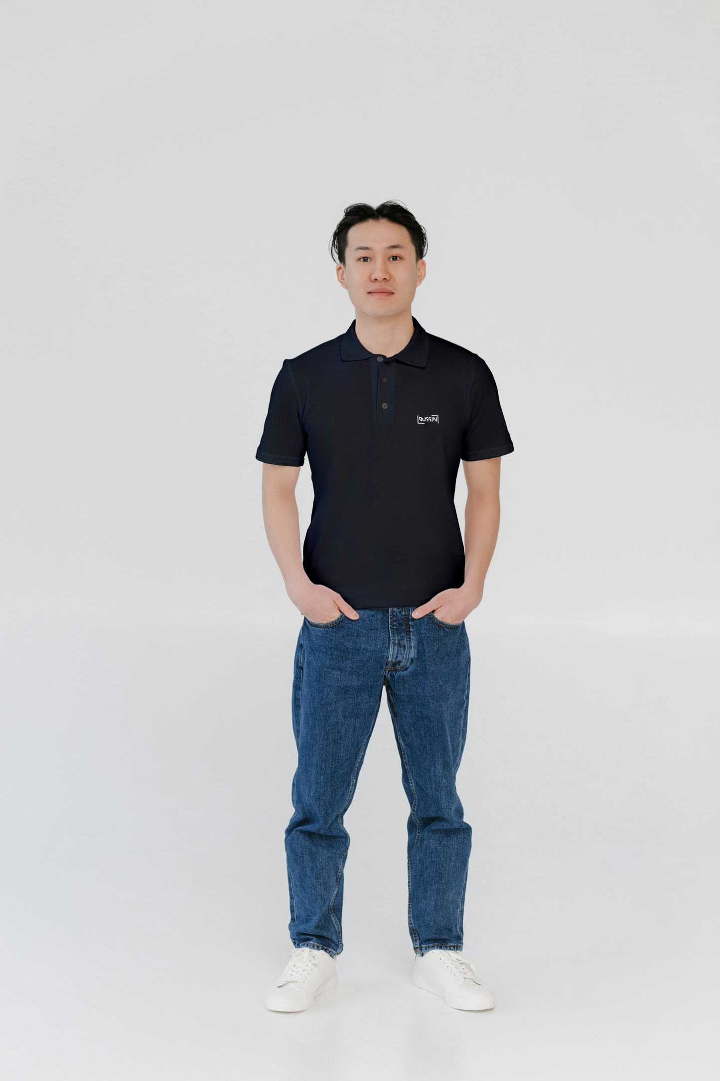 Essential Elegance: The Classic Polo T-Shirt - Black