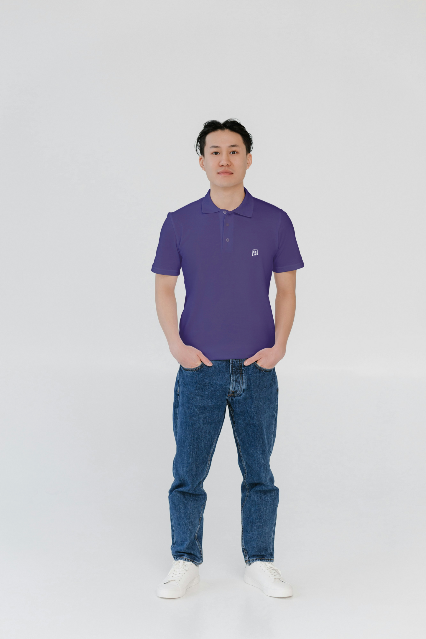 Essential Elegance: The Classic Polo T-Shirt - Purple