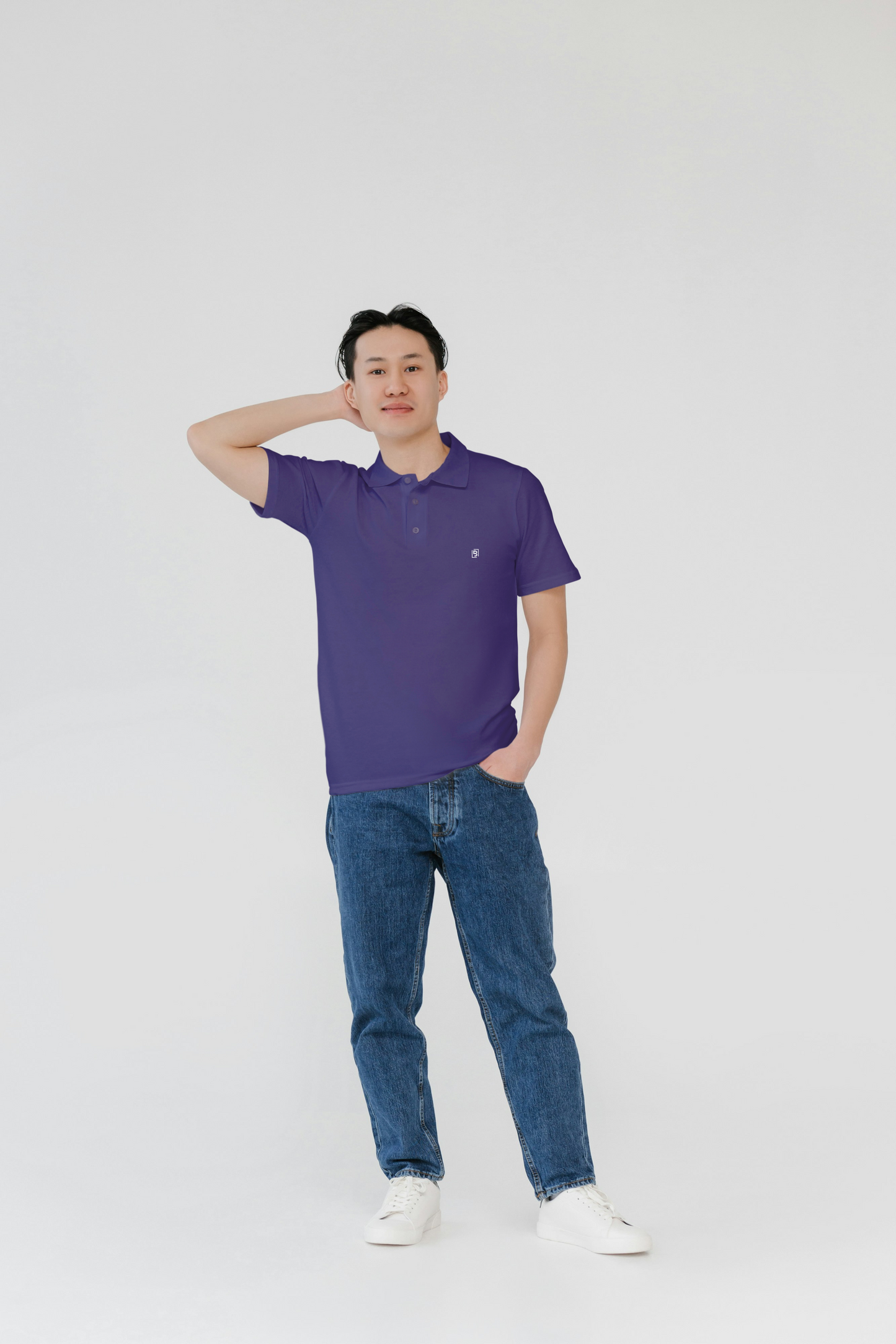 Essential Elegance: The Classic Polo T-Shirt - Purple