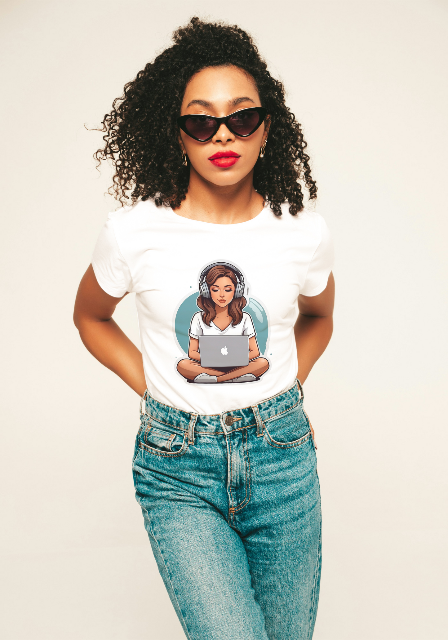 Tech Goddess Tee - White