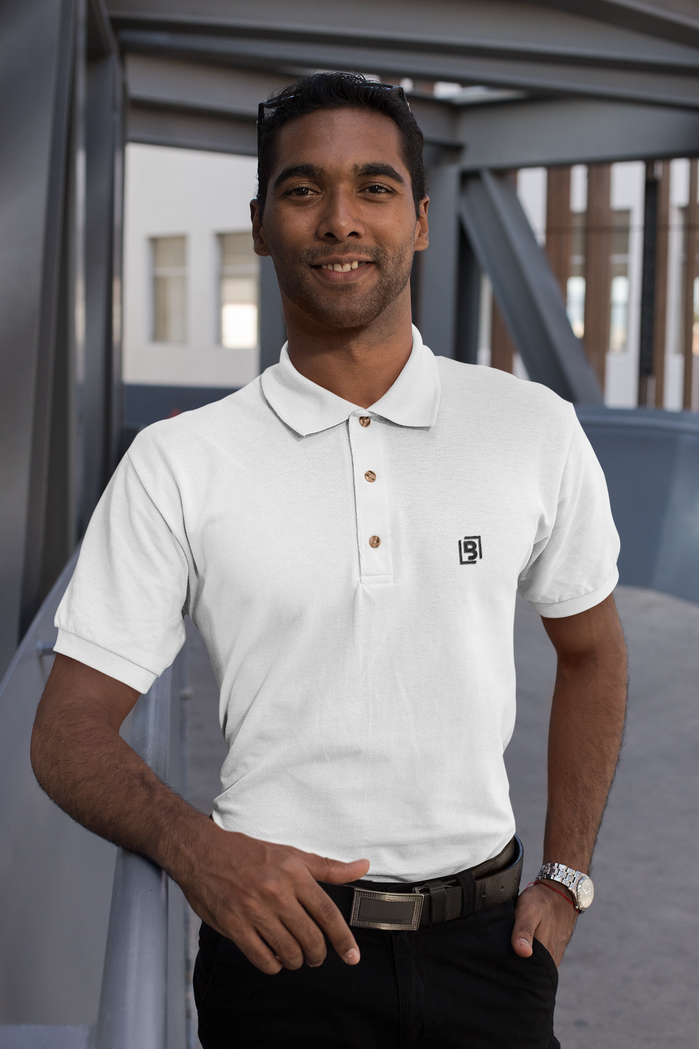 Essential Elegance: The Classic Polo T-Shirt - White