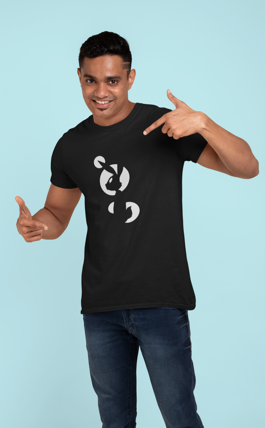 Men's Tee: The Bugs Bunny Banter - Black