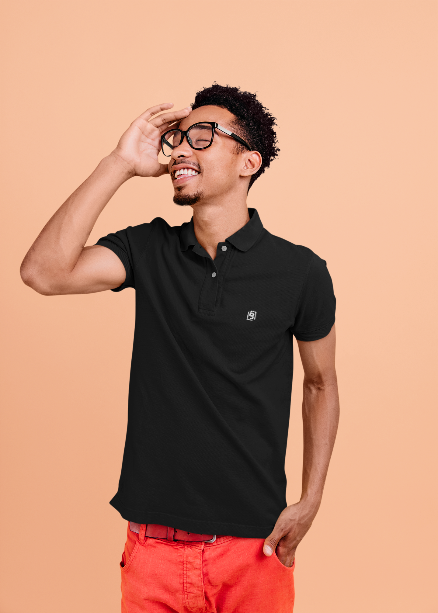 Essential Elegance: The Classic Polo T-Shirt - Black