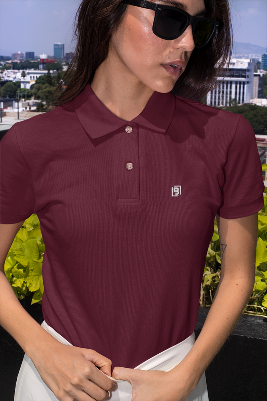 Essential Elegance: The Classic Polo T-Shirt - Maroon