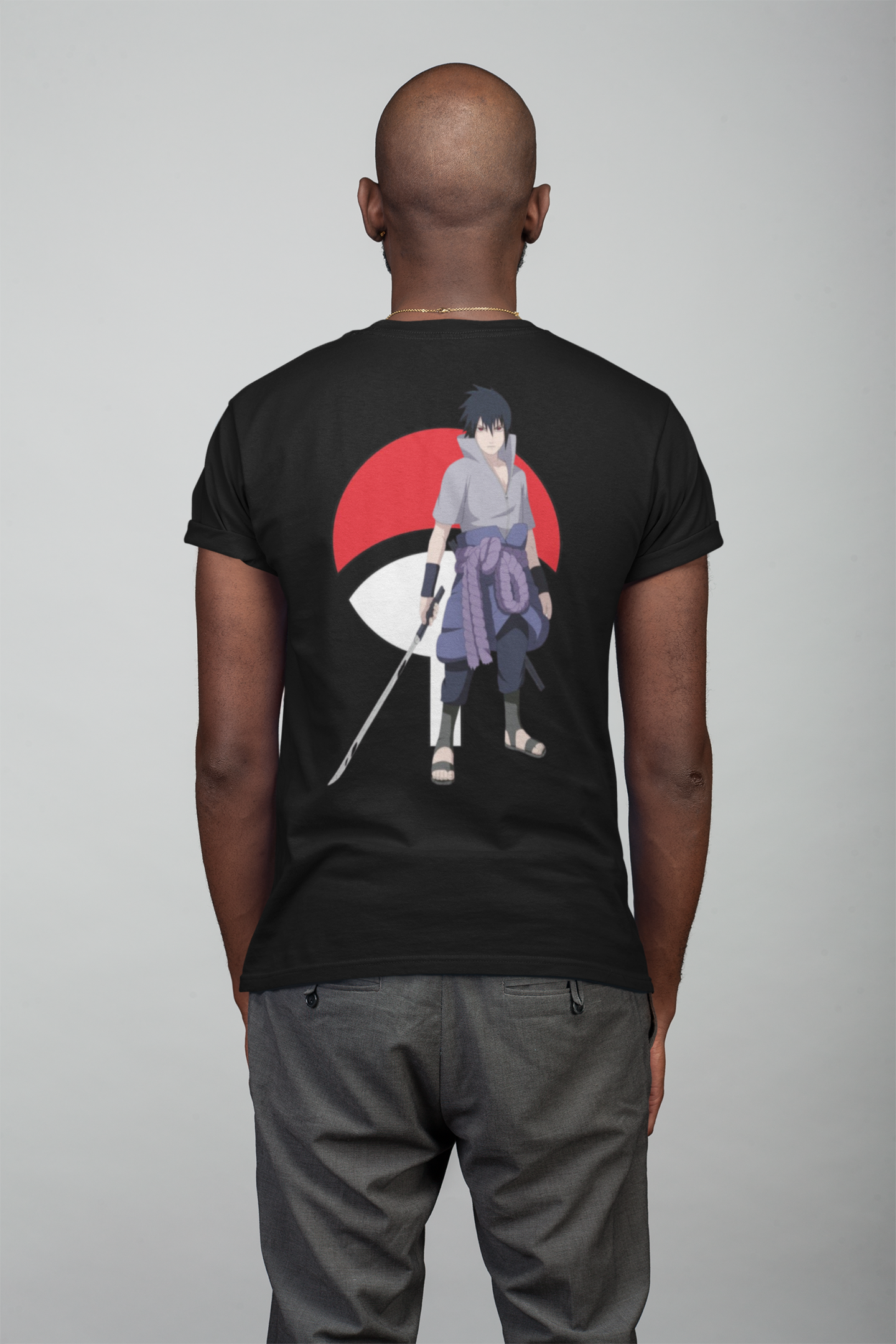 Sasuke's gaze Men's Tee - Black