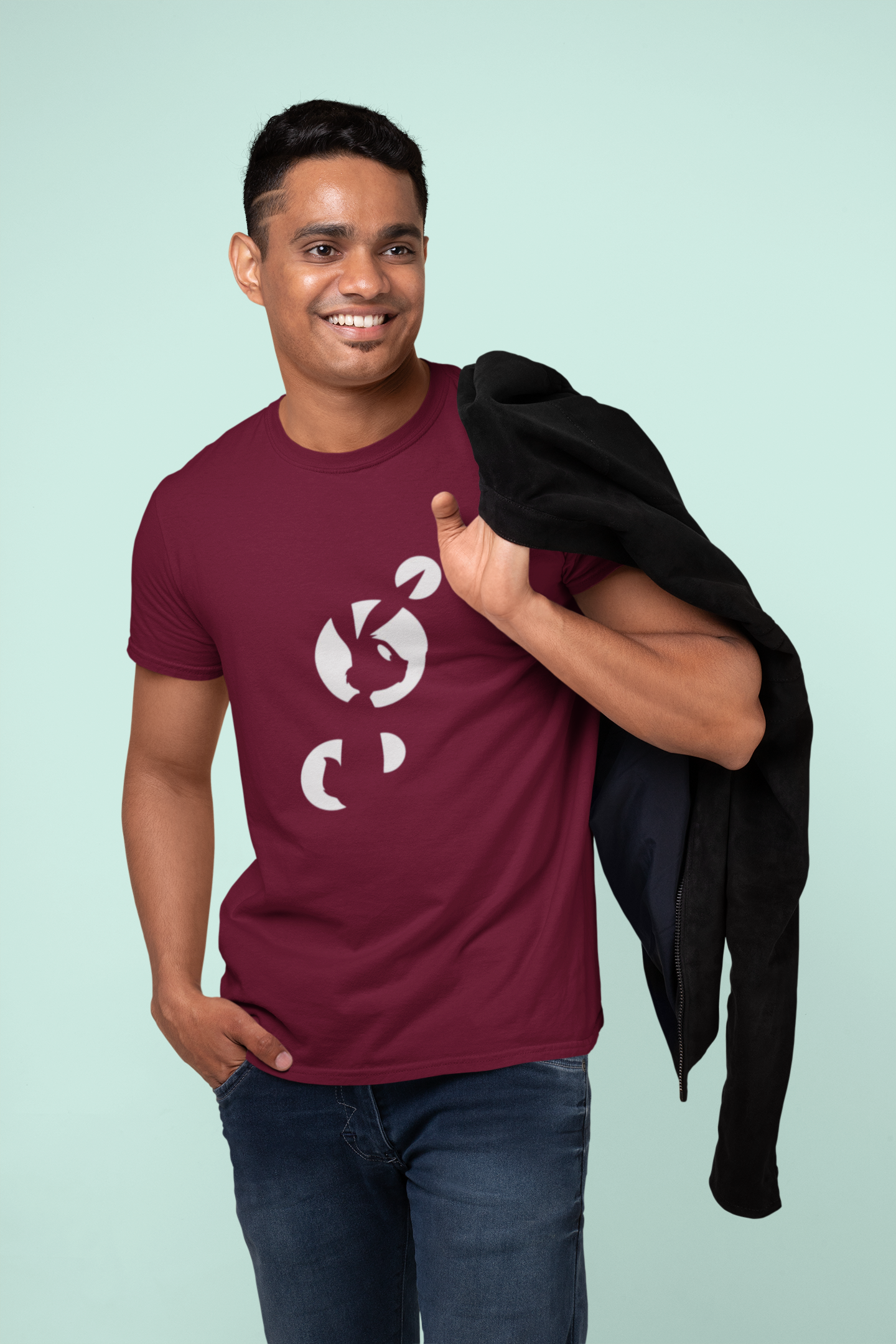 Men's Tee: The Bugs Bunny Banter – Maroon